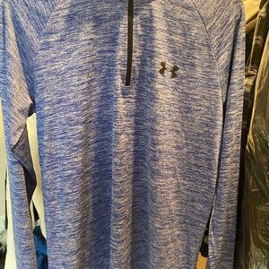 Under Armour Heathered Blue Loose Fit Top
